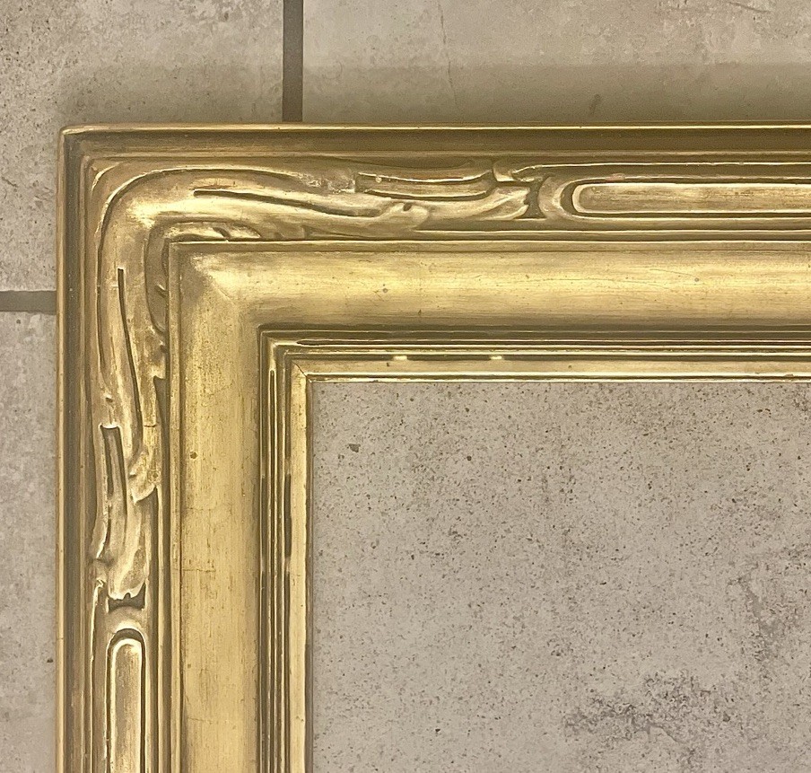 ANTIQUE FITs 20”x24” GOLD GILT ARTS & CRAFTS NEWCOMB MACKLIN PICTURE FRAME++ ANTIQUE FITs 20”x24” GOLD GILT ARTS & CRAFTS NEWCOMB MACKLIN PICTURE FRAME++