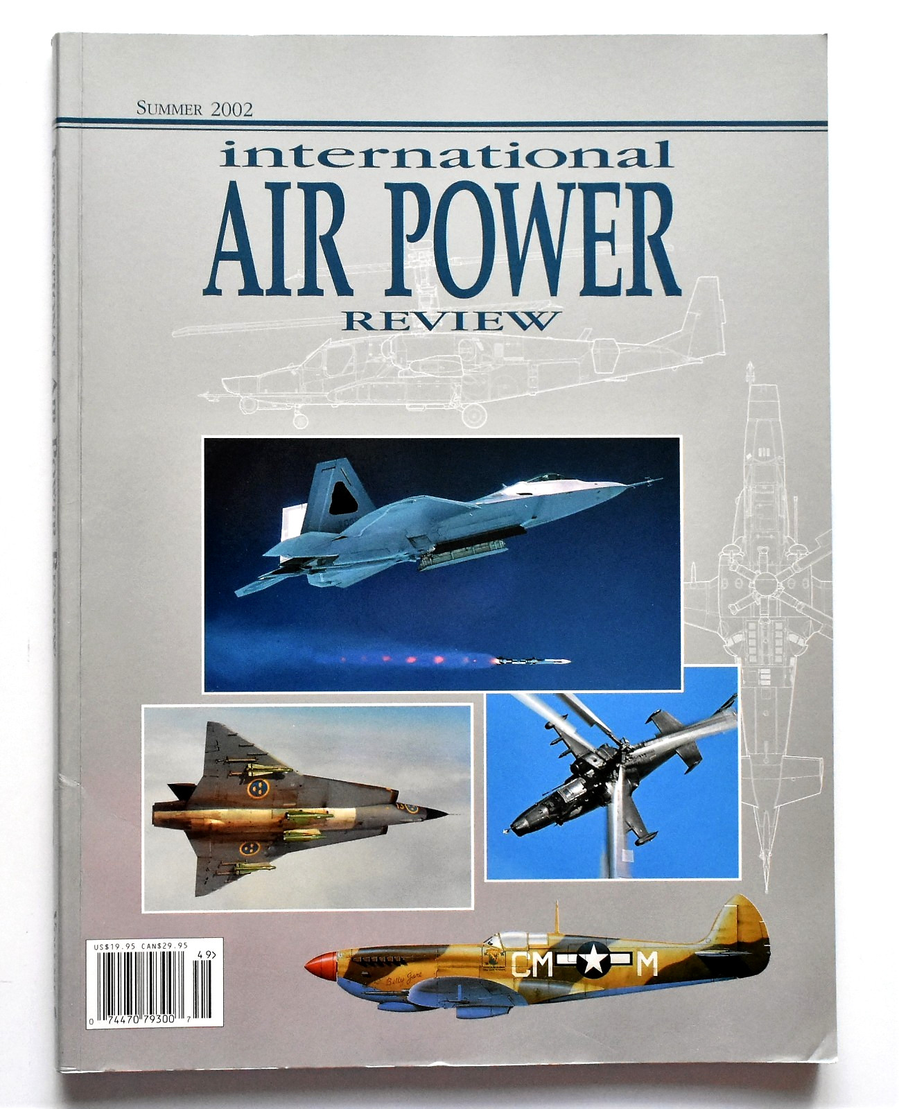 INTERNATIONAL AIR POWER REVIEW ~ F-22 RAPTOR ~ AC-130 ~ SUMMER 2002 ~ 184 PAGES