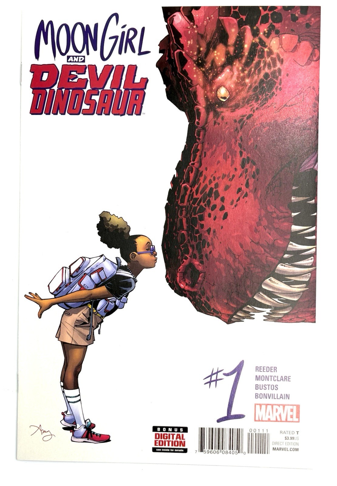 Moon Girl and Devil Dinosaur  #1 2015 9.2 NM- 🔑 1st Lunella Lafayette