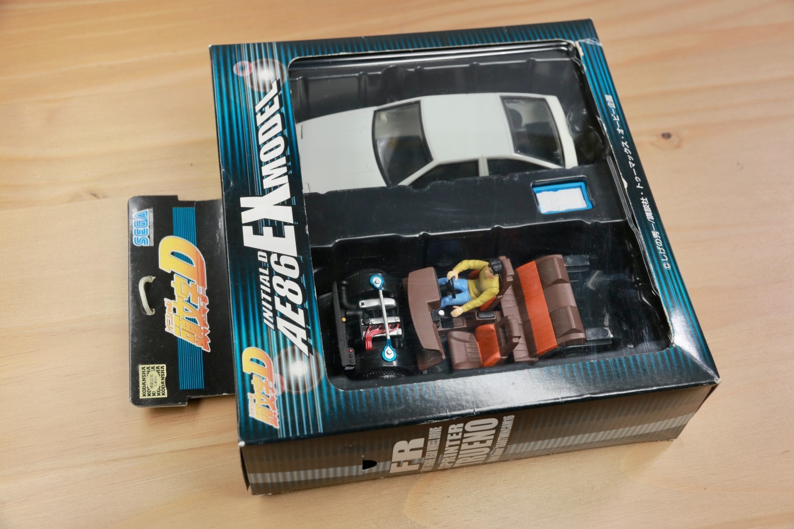 Vintage SEGA Initial D Toyota AE86 EX MODEL Bunta Fujiwara Tofu Delivery Car