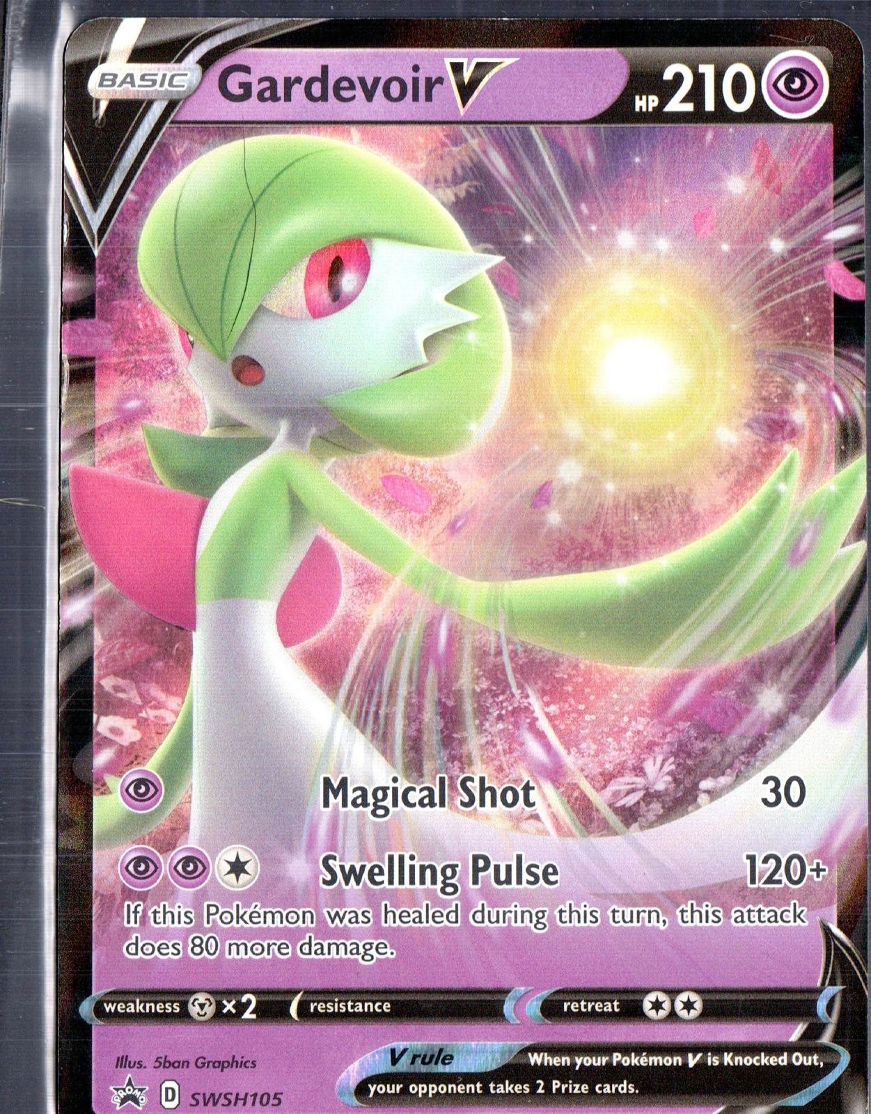 SWSH: Sword & Shield Promo Cards #SWSH105 Gardevoir V