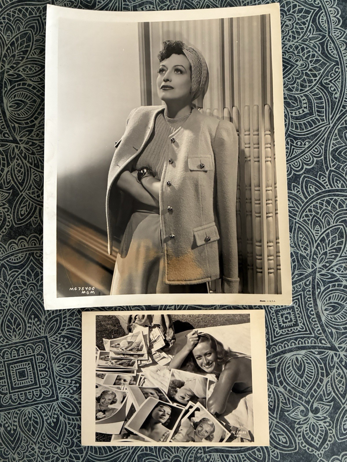 VINTAGE JOAN CRAWFORD 1939 The Women Studio Photo CS Bull 1933 Postcard Set MGM