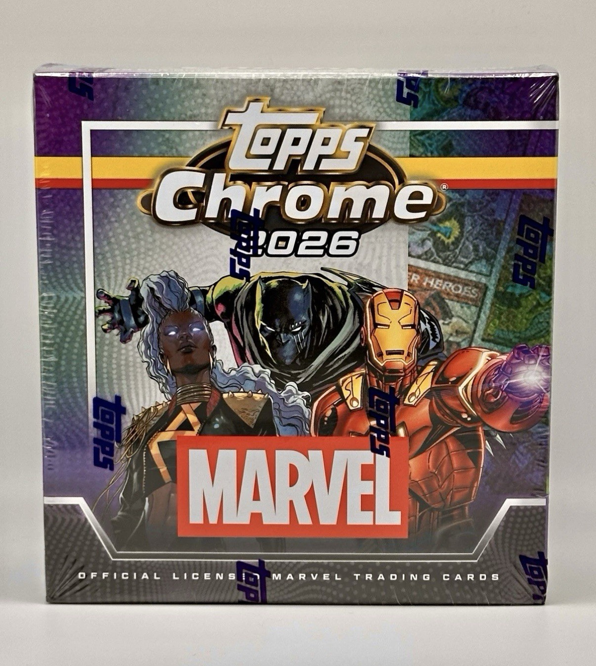2026 Topps Chrome Marvel Comics Mega Box Factory Sealed With Exclusive Parallels 2026 Topps Chrome Marvel Comics Mega Box Factory Sealed With Exclusive Parallels