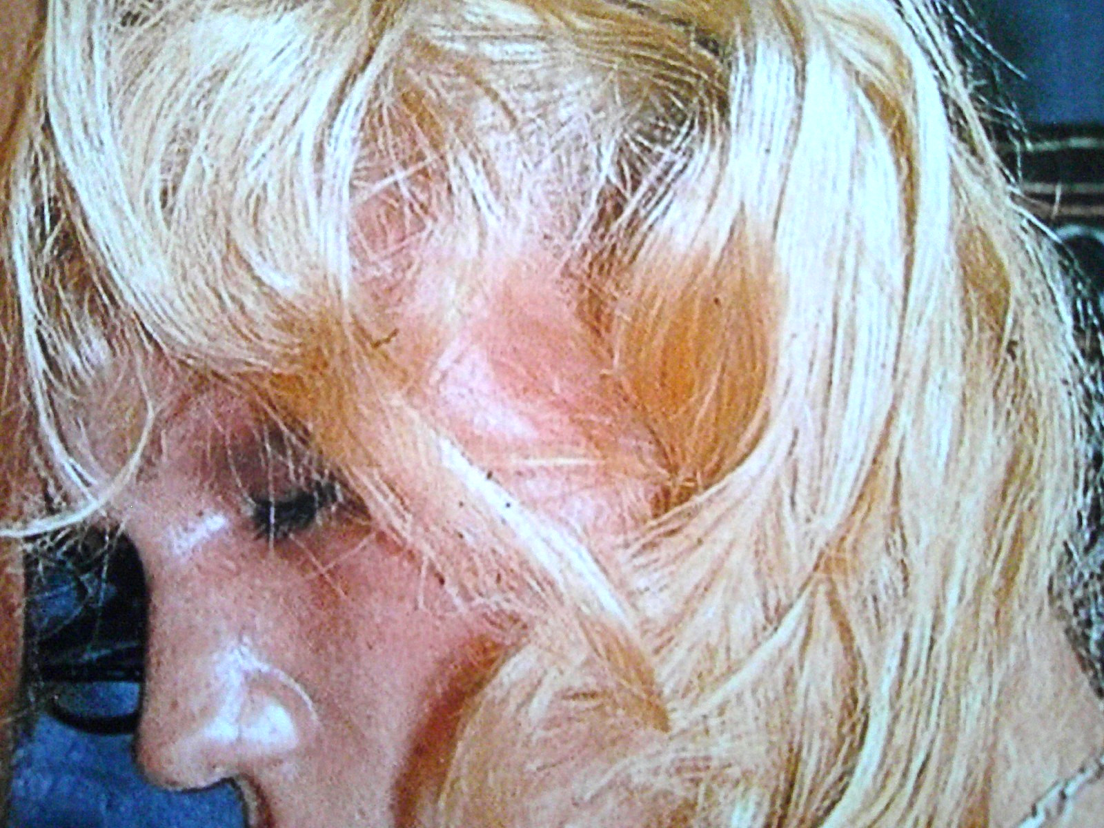 BRIGITTE LAHAIE Original Signed - LARGE PHOTO