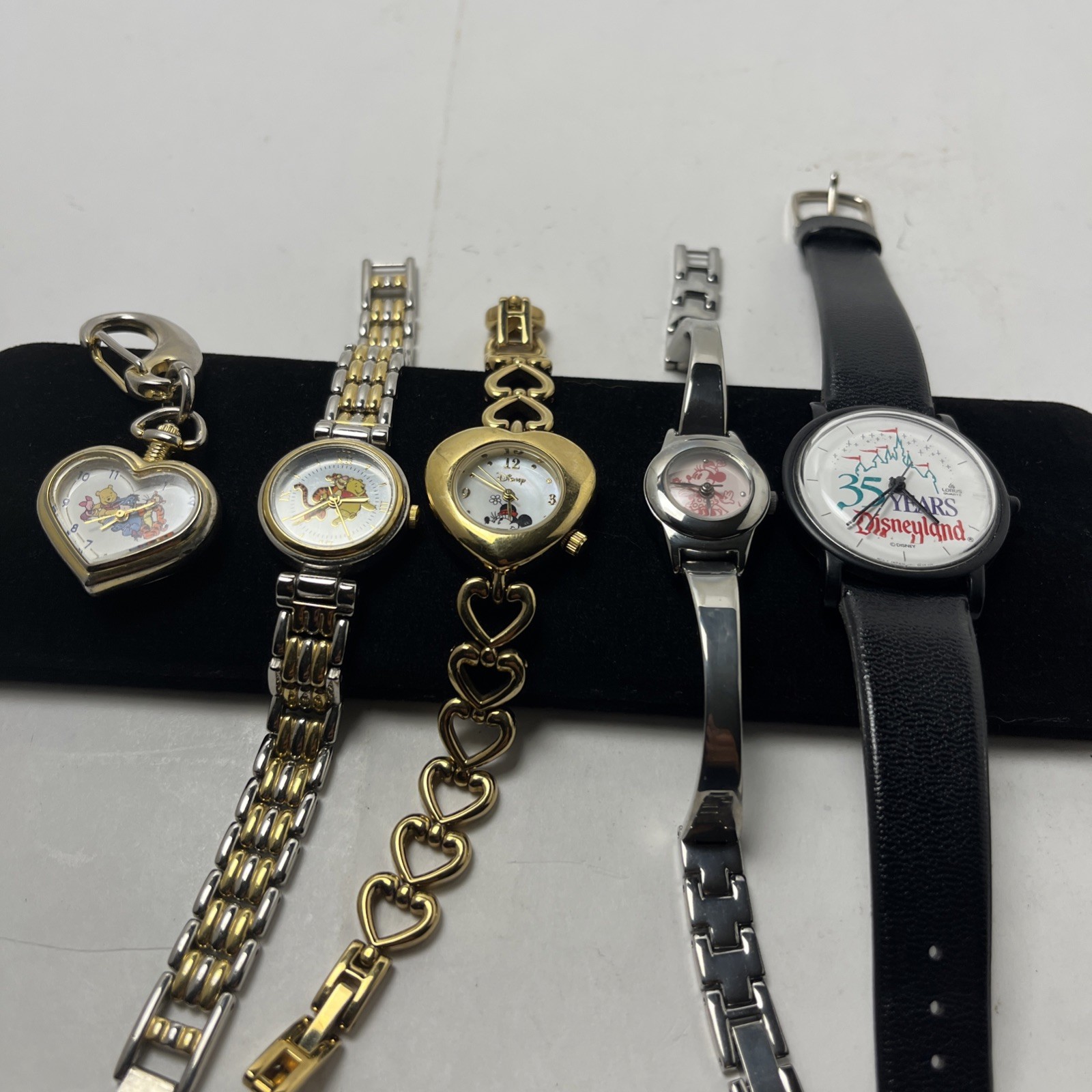 Vintage Disney Winnie-the-Pooh Vintage Watch Lot Of 5