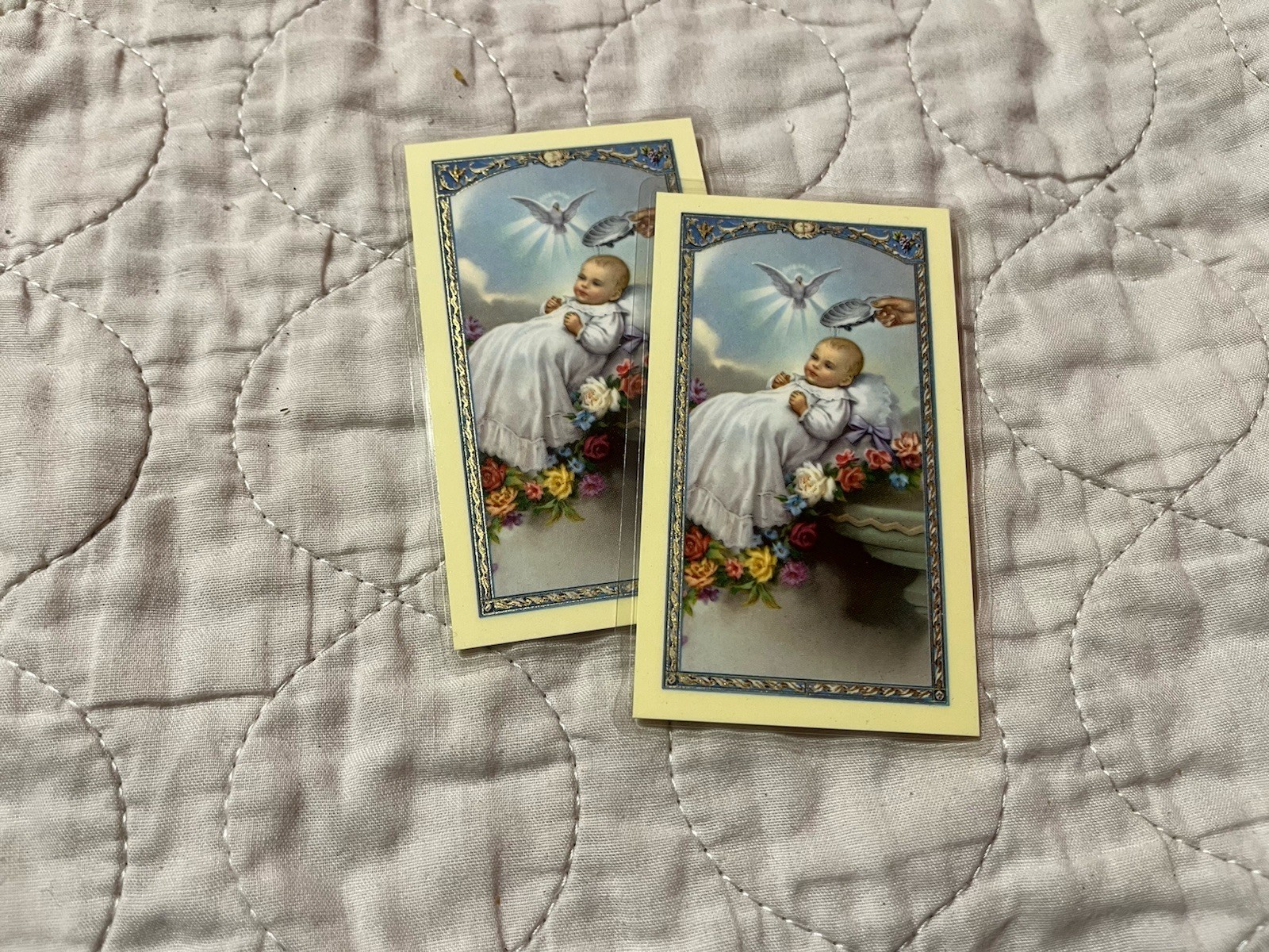 New Born Baby Boy Blessing Cards (2)