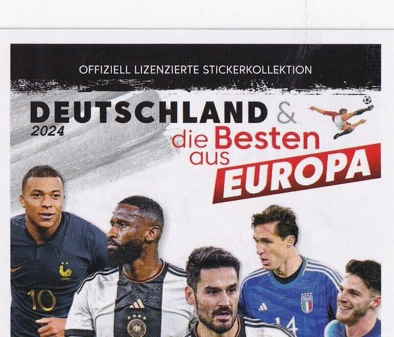 Panini 2024 Choose Germany and the Best EM Stickers 1 - 182