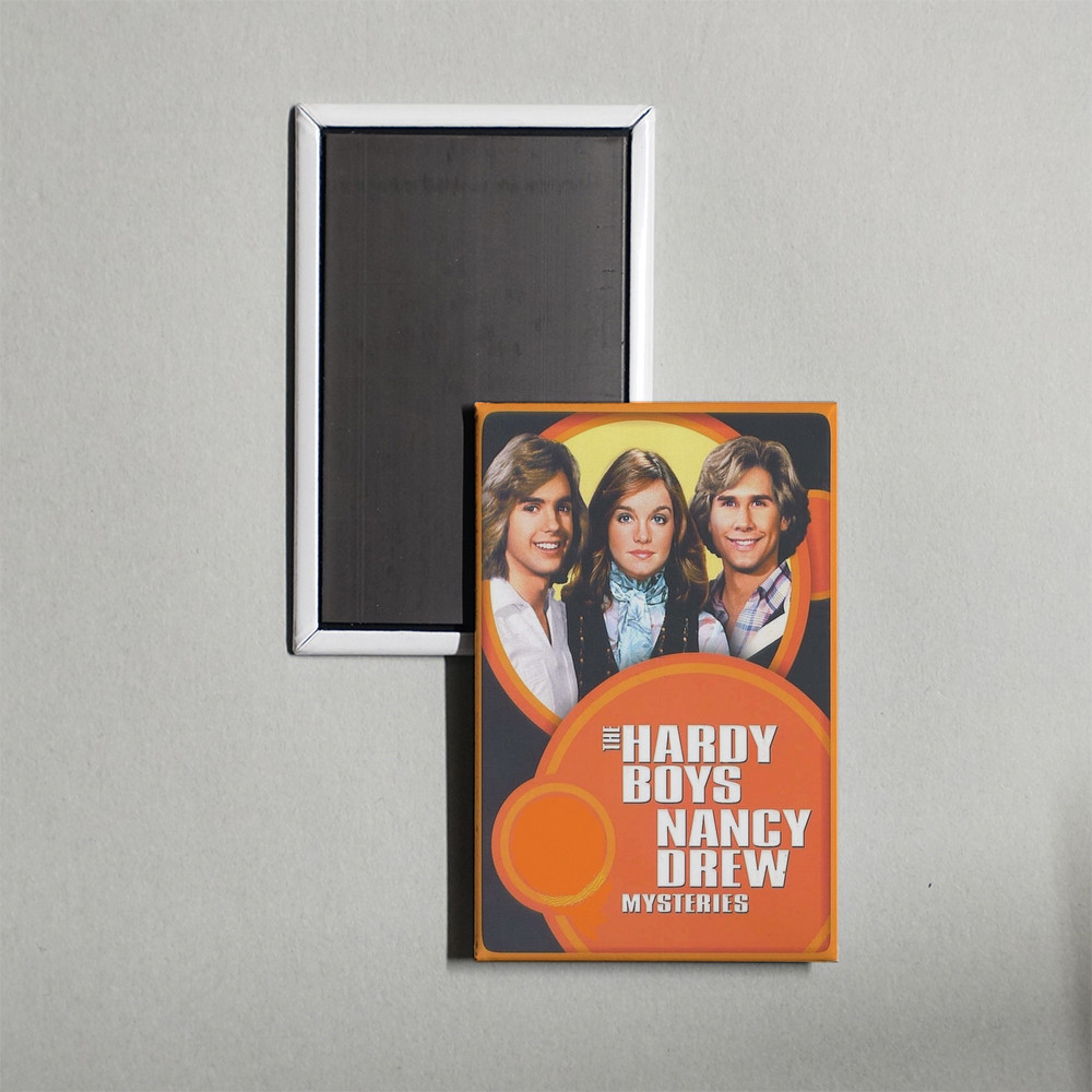 The Hardy Boys Nancy Drew Mysteries Mini TV Show Poster Fridge Locker Magnet The Hardy Boys Nancy Drew Mysteries Mini TV Show Poster Fridge Locker Magnet