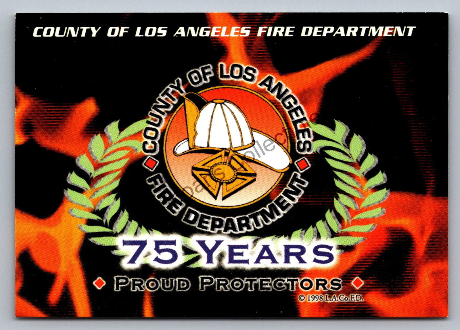 1998 Los Angeles County Fire Department 🔥75 Years🔥Limited Edition 30 Card Set 1998 Los Angeles County Fire Department 🔥75 Years🔥Limited Edition 30 Card Set