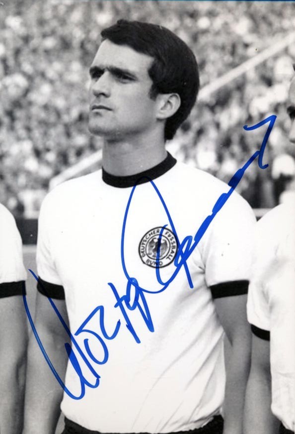 Wolfgang Overath Original Signed Photo 10x15cm