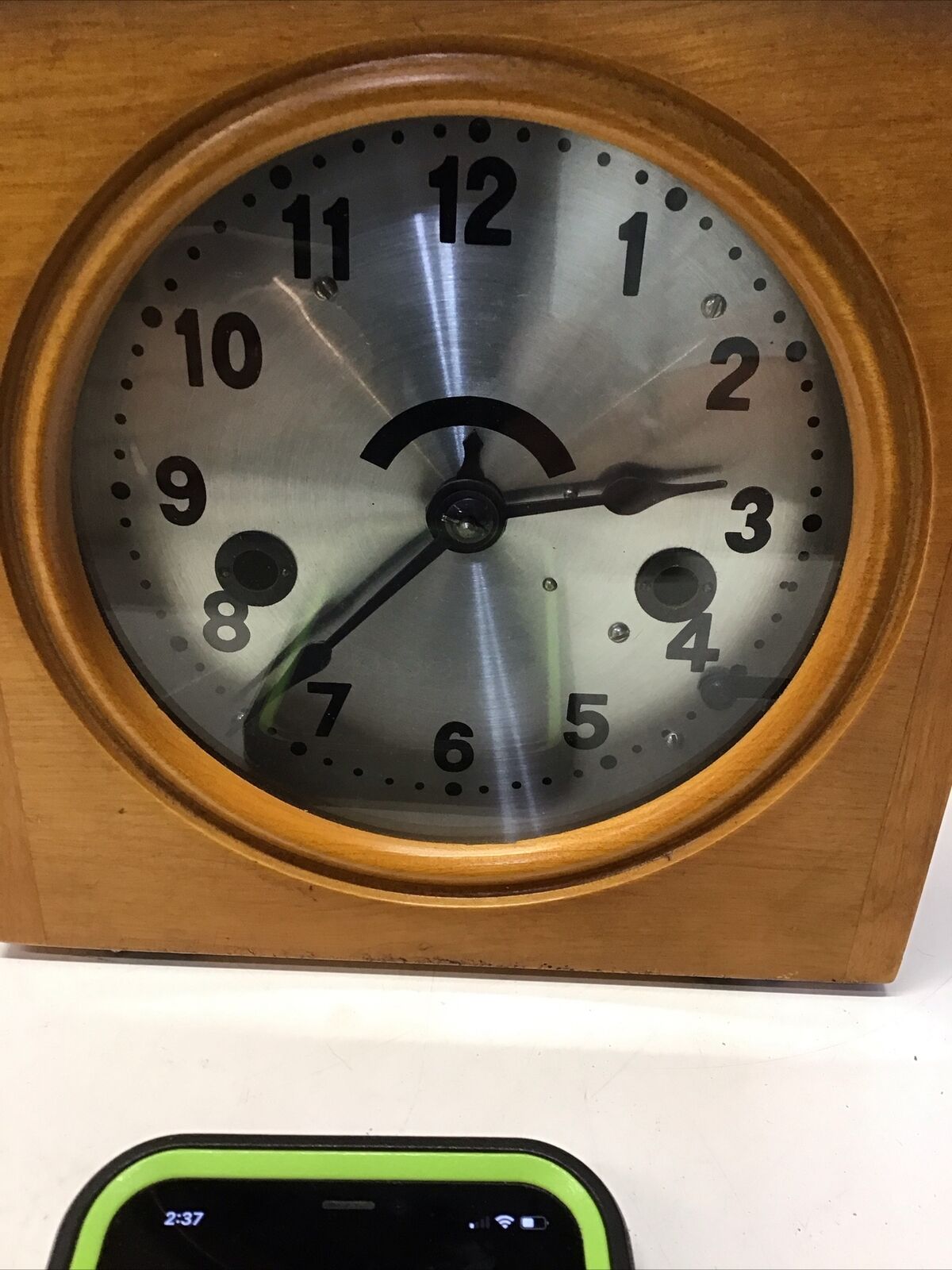 Rare Time Clock From An O.B.McClintock Vault Burglar Alarm System Working