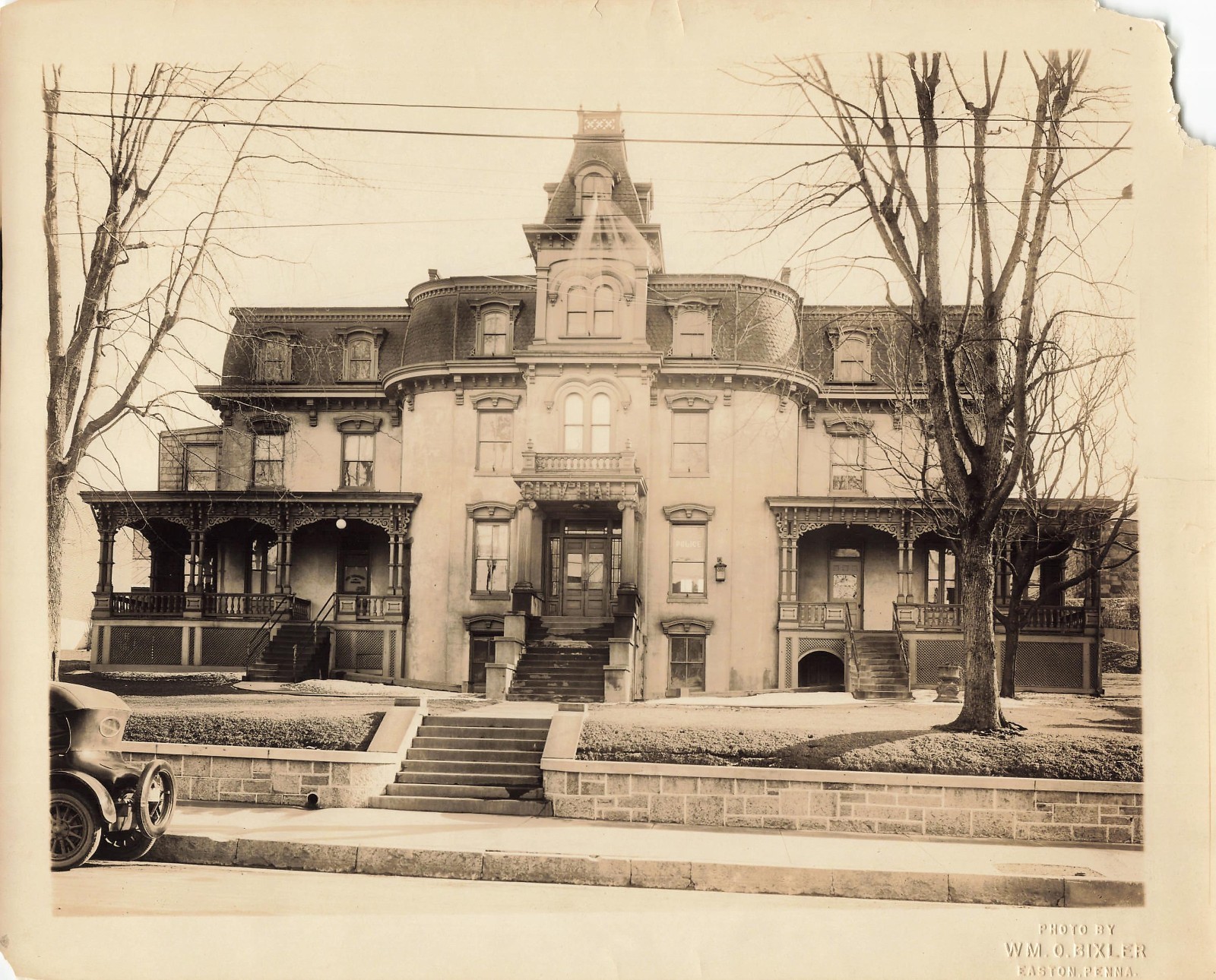Old City Hall c1910s Aerial Photo Easton Pennsylvania  *P195b