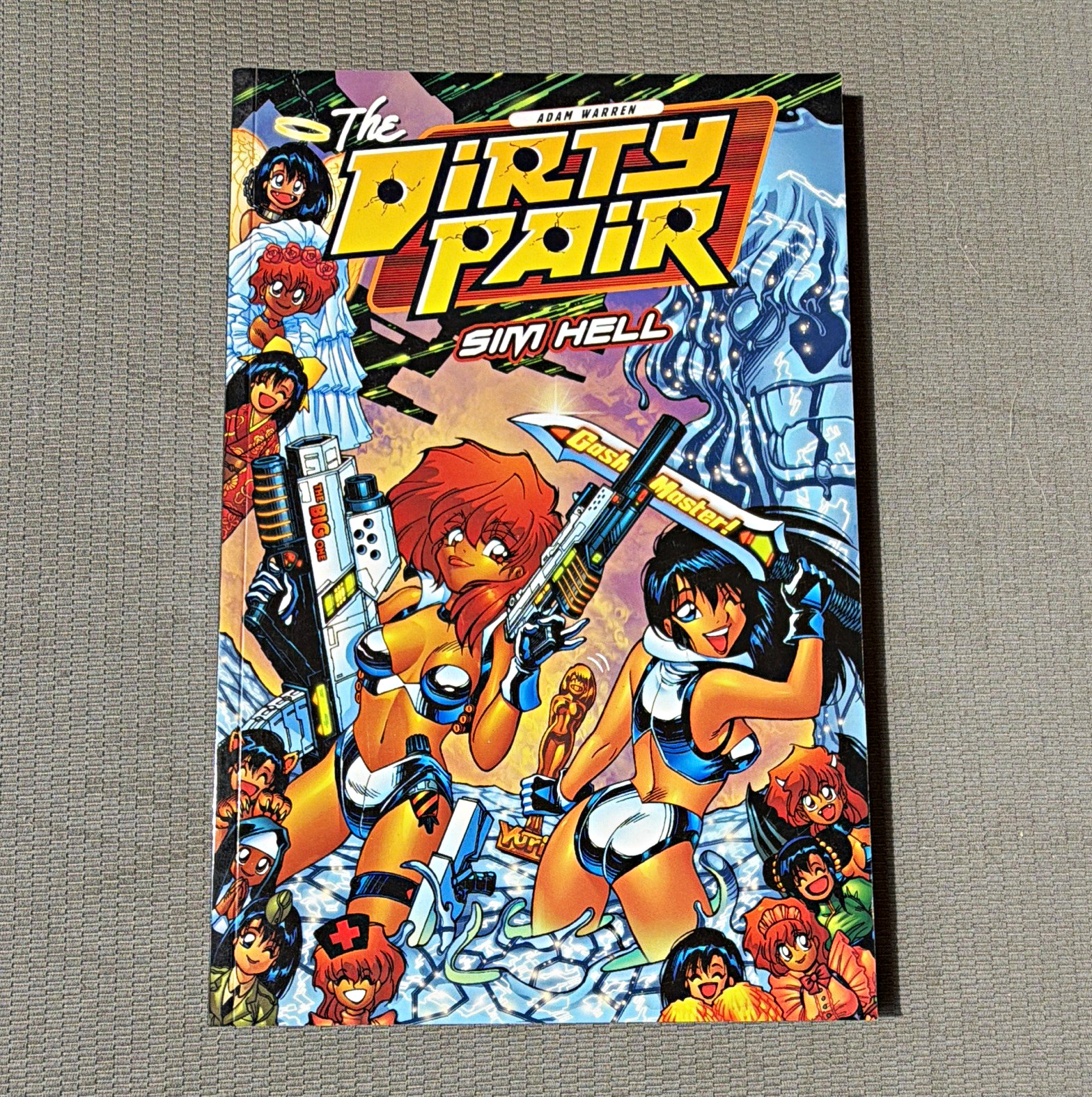 The Dirty Pair: Sim Hell Graphic Novel TPB Dark Horse Adam Warren 1st Ed 2002