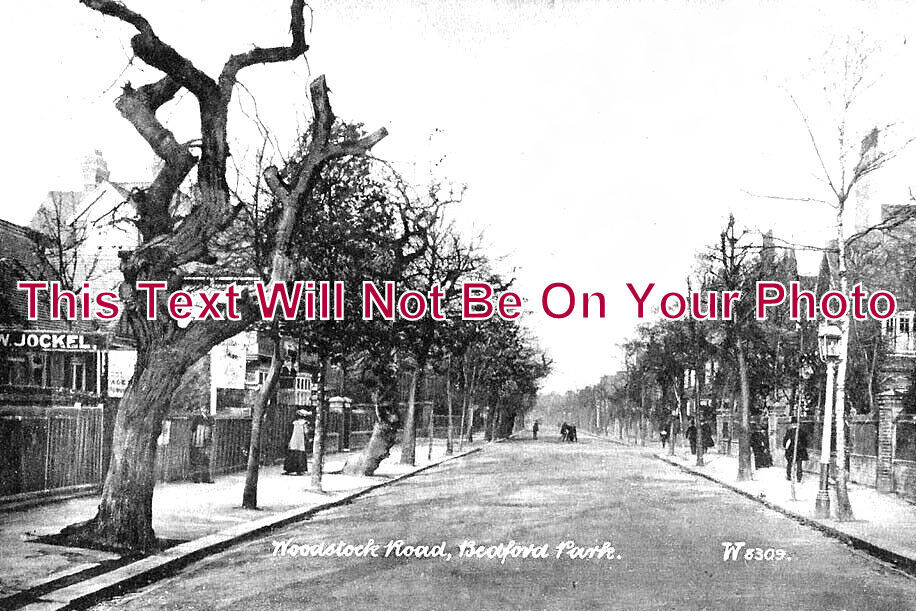 MI 1921 - Woodstock Road, Bedford Park, Middlesex c1905