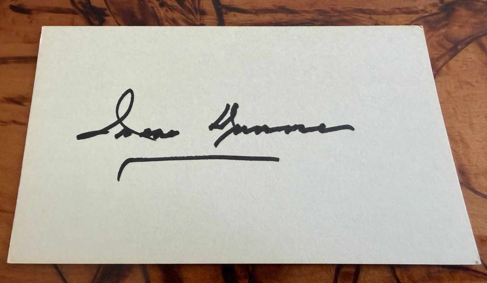 Irene Dunne - Actress - 3x5 Card - Signed / Auto Nominated 5 Oscars Born in 1898