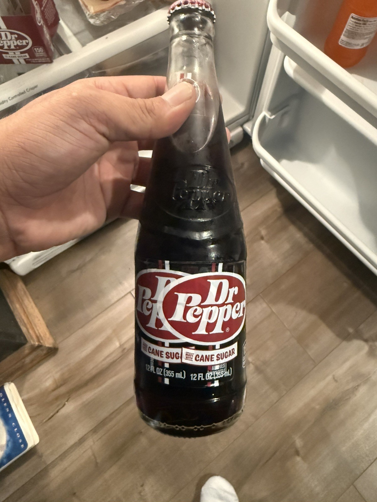 RARE Factory Error pure cane sugar Dr Pepper 12 oz Bottle – Manufacturing Defect