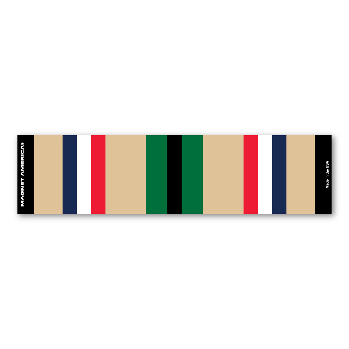 Desert Storm Service Mini Ribbon Bar Magnet Desert Storm Service Mini Ribbon Bar Magnet