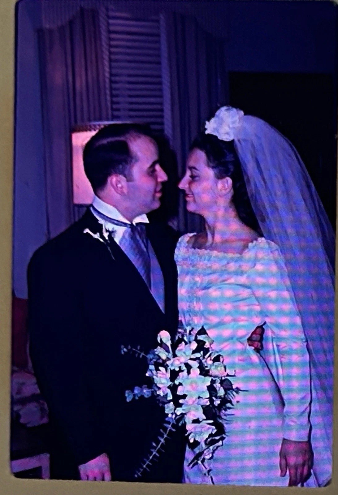 Vintage Lot of 112 Kodak Ektachrome 35mm Slides Winter Wedding & Summer Vacation