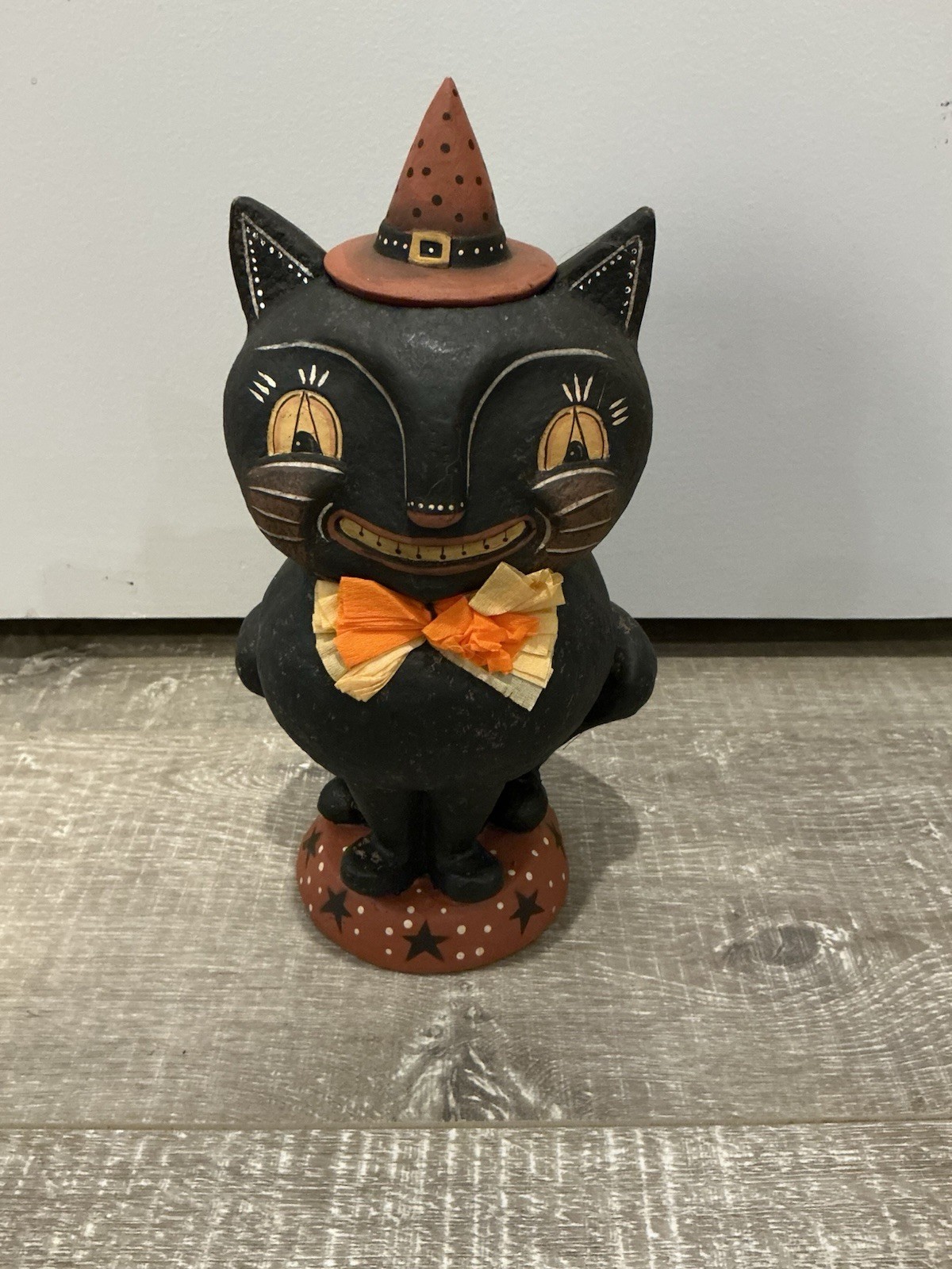 Johanna Parker Bethany Lowe Smiling Simon Large Black Cat Halloween New