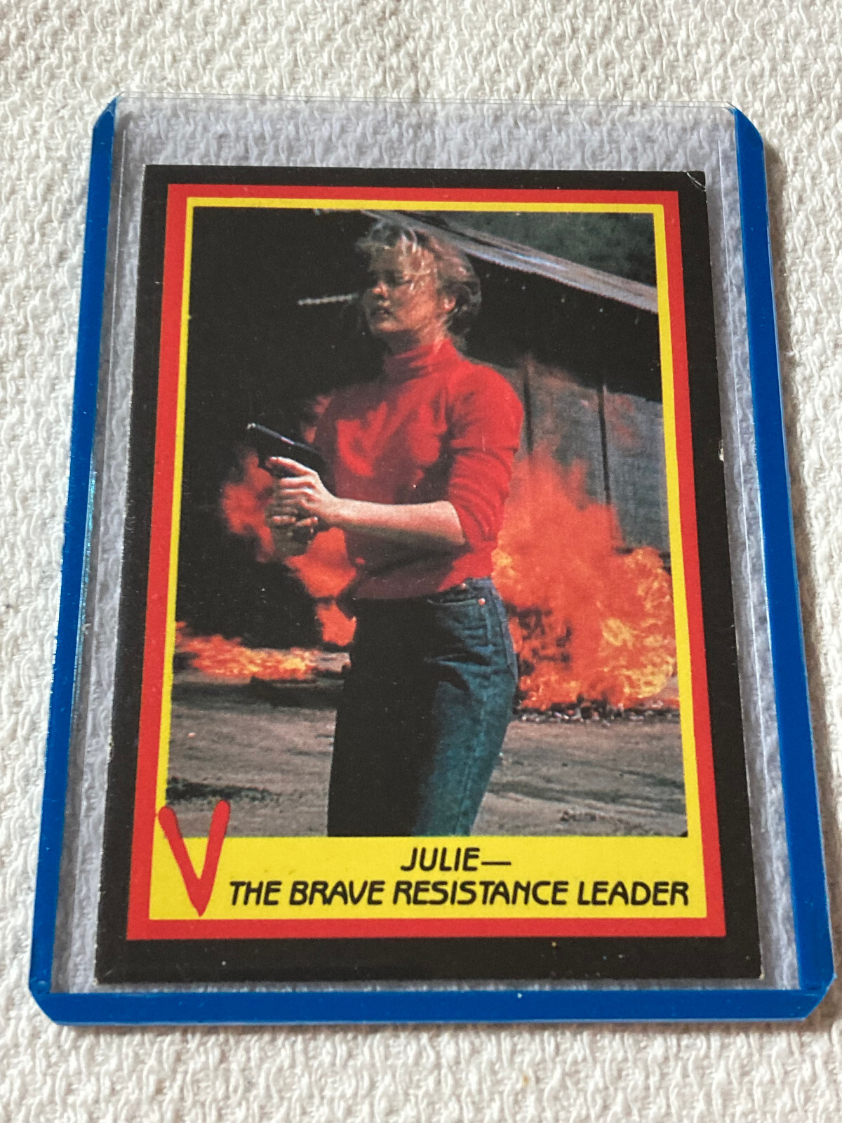 V TV Series Trading Cards 1984 Fleer/Warner Bros. Ex/Ex+ * UPICK * Holefillers