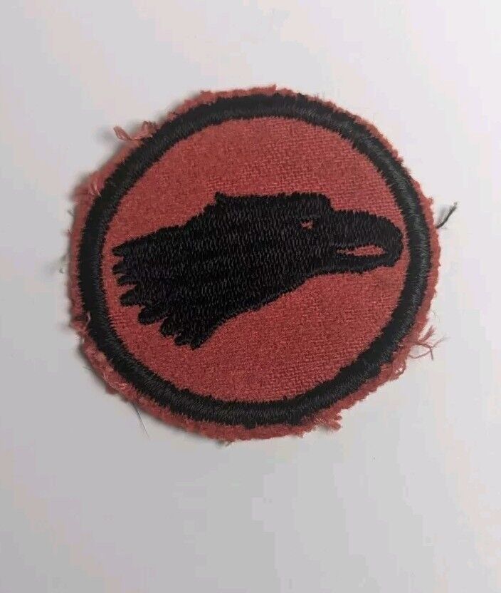 Vintage Boy Scout Eagle Patrol Medallion FeltPatch ** No BSA ** Scouts Red Black
