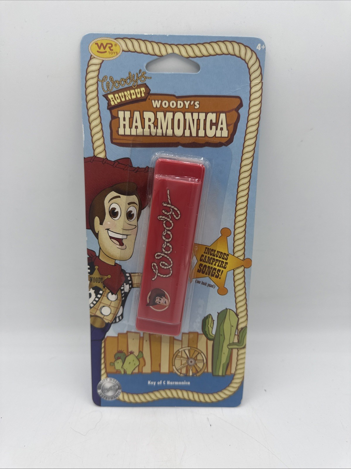 Rare Disney Pixar Toy Story Woody’s Roundup Harmonica Includes Campfire Songs Rare Disney Pixar Toy Story Woody’s Roundup Harmonica Includes Campfire Songs