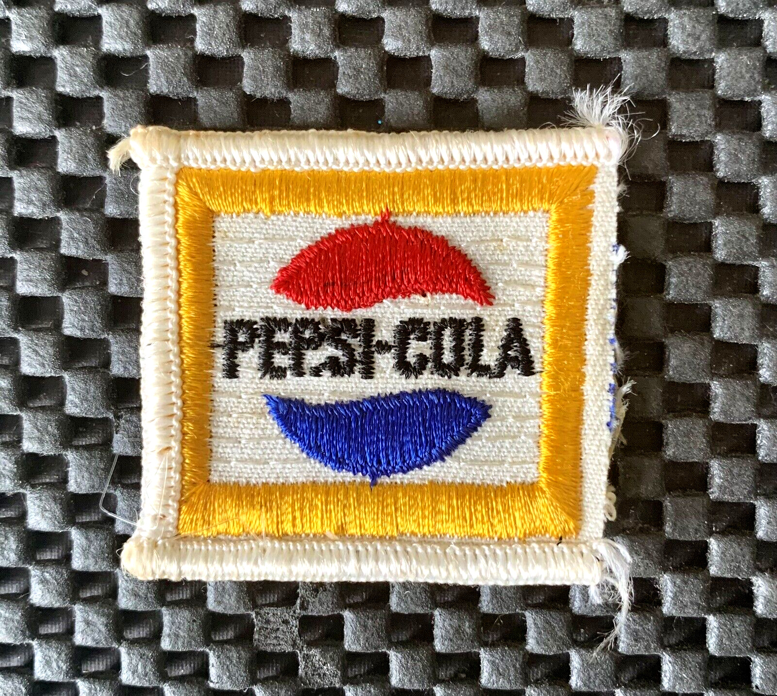 PEPSI-COLA EMBROIDERED SEW ON ONLY PATCH SODA SOFT DRINK 1 3/4\