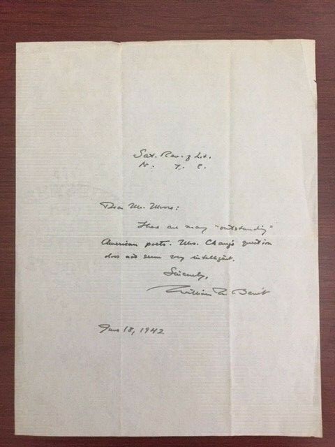 WILLIAM ROSE BENET HANDWRITTEN LTR SIGNED PULITZER PRIZE POETRY SATURDAY REVIEW