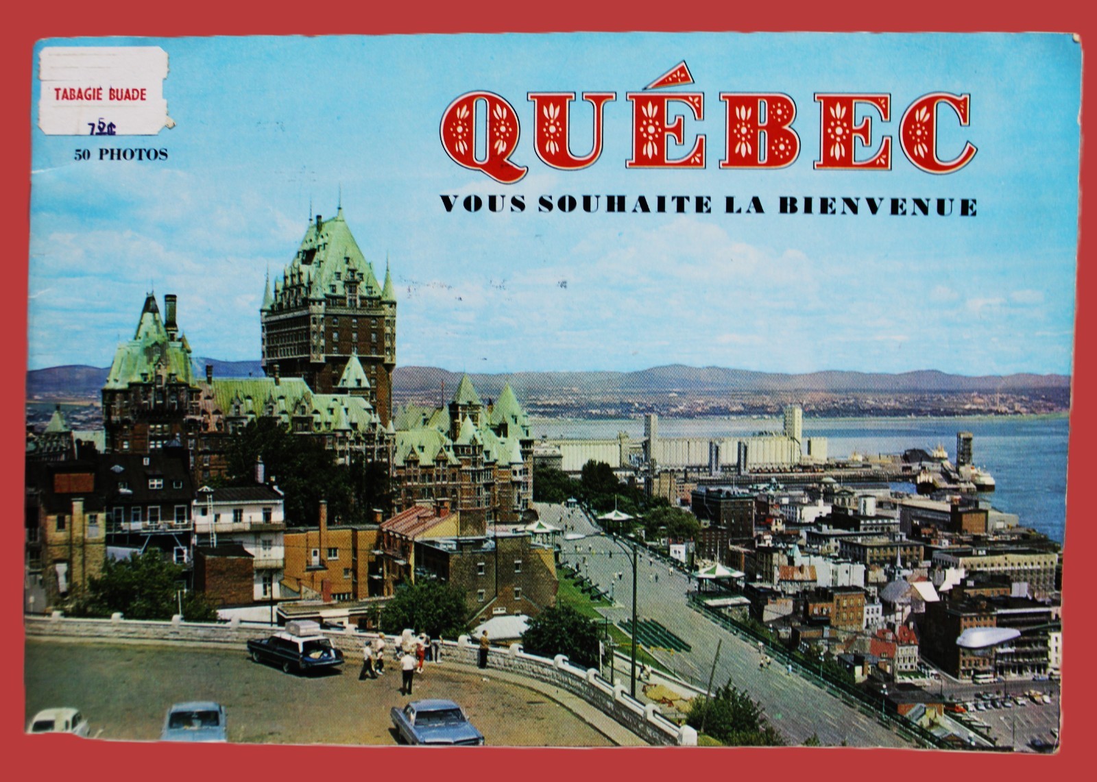 QUEBEC CITY CANADA SOUVENIR TOURISM TRAVEL BOOKLET OF 50 PHOTOS 1960s VINTAGE QUEBEC CITY CANADA SOUVENIR TOURISM TRAVEL BOOKLET OF 50 PHOTOS 1960s VINTAGE