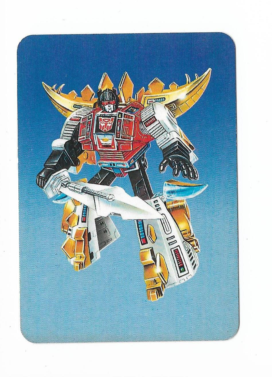 1985 TRANSFORMER MILTON BRADLEY ACTION CARD #36 SNARL SERIES ONE VINTAGE RARE **
