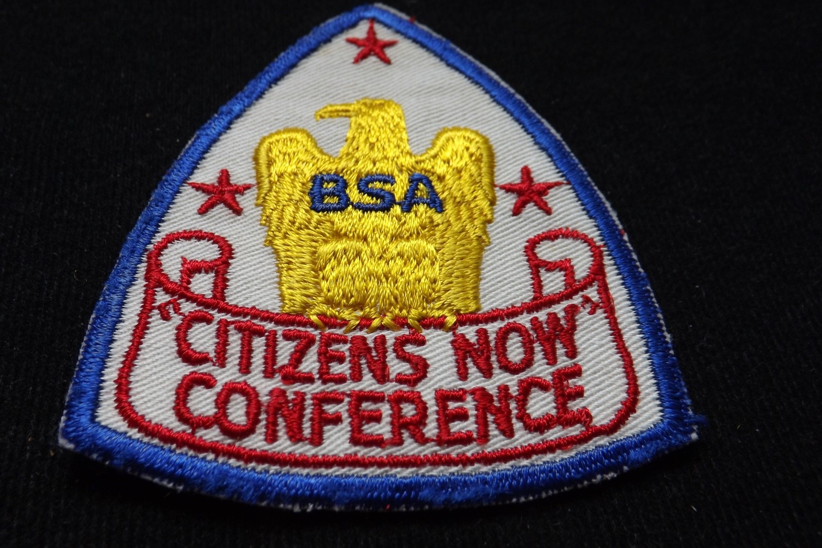 Vintage BSA Citizens Now Conference Patch Boy Scouts Logo Badge 1950s or 60s