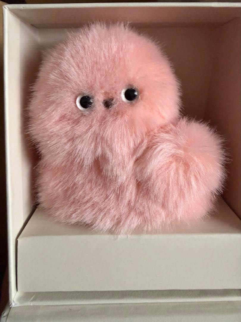 mirumi TOKYO Charm Robot Pink Plush Toy Fluffy Cute Yukai Engineering NEW