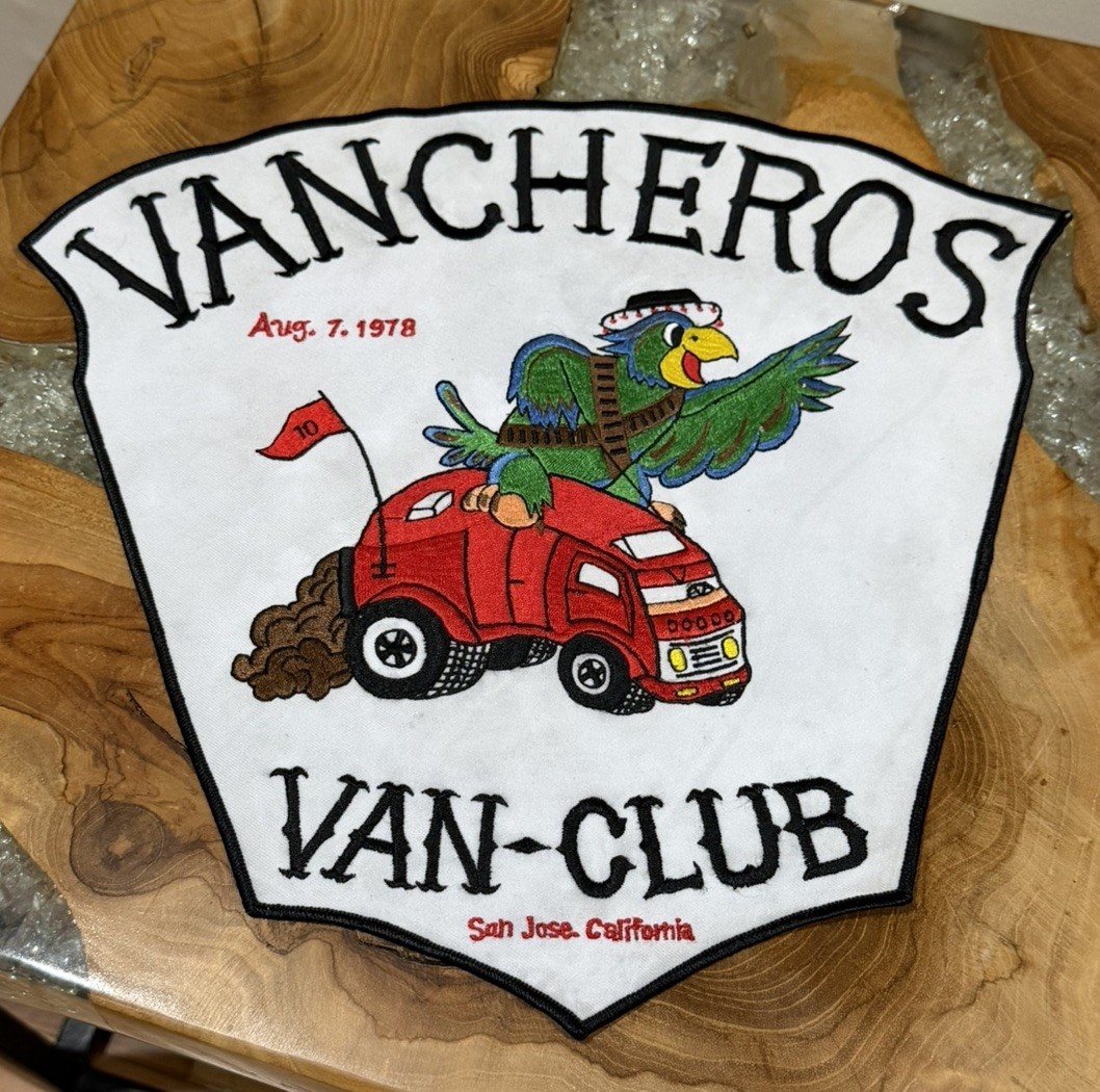 Rare vintage 1978 12” patch 