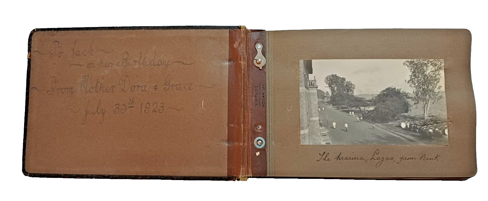 Rare 1923 West Africa Photo Album — Kearton Provenance (Lagos, Liberia, Kru Boys