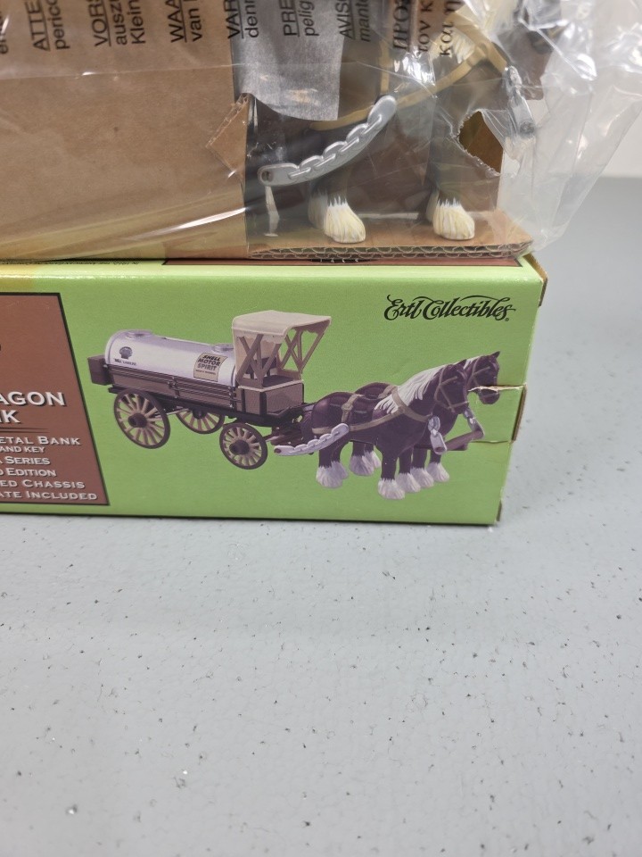 Shell Motor Spirit 1912 Tank Wagon Bank Die Cast Ertl Limited Collectibles New Shell Motor Spirit 1912 Tank Wagon Bank Die Cast Ertl Limited Collectibles New