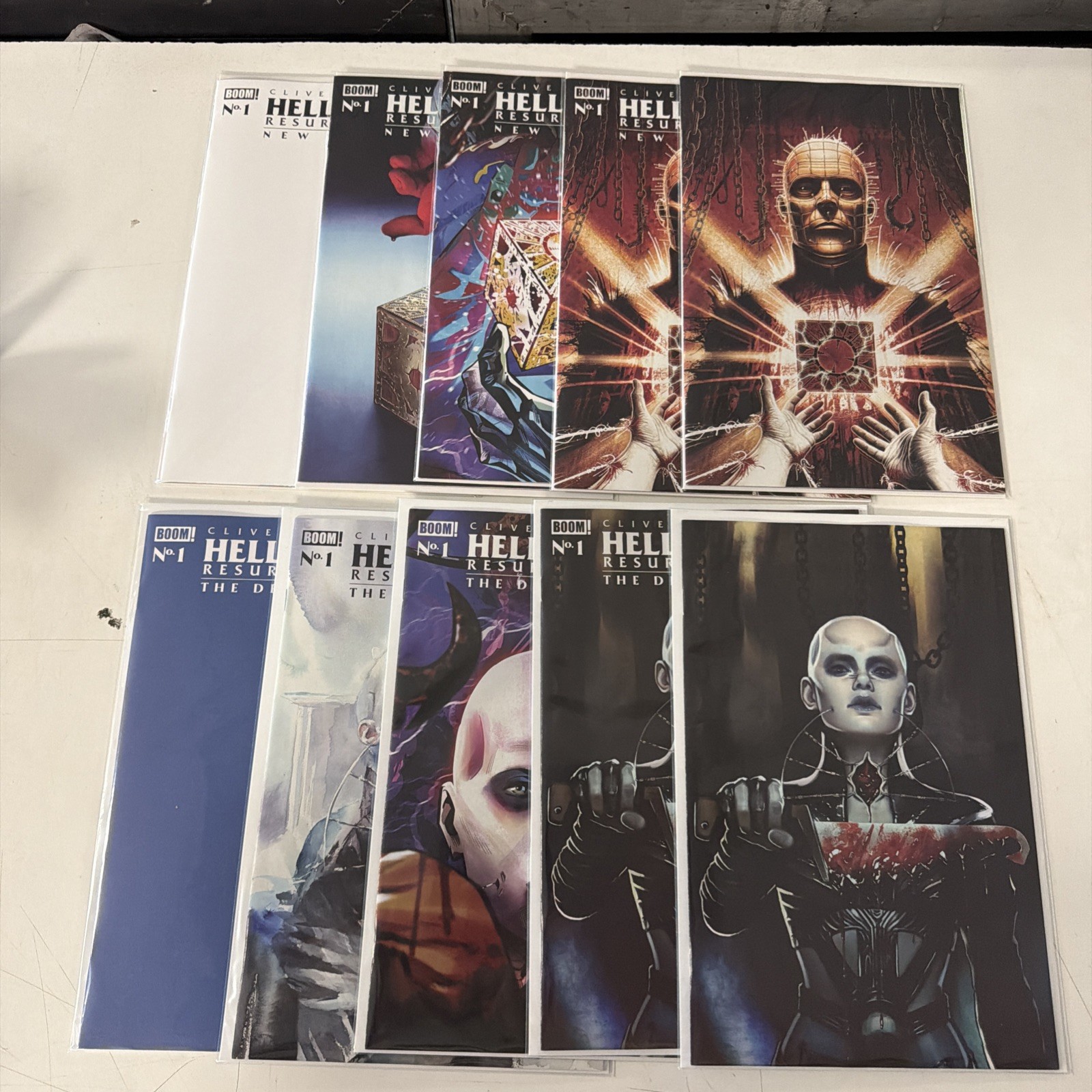 Hellraiser Resurrections Lot 10 Comic New Wounds/deep Gospel Multiple Covers NM