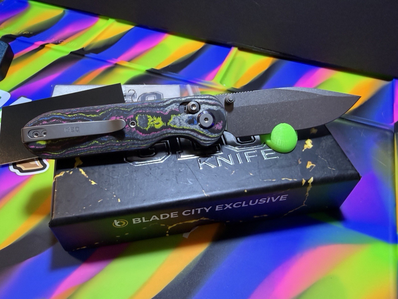 Geo Ult. Warrior Camo Carbon Blade City EXCLV#36/50 +O’pen Mini 2 GTS ORANGE