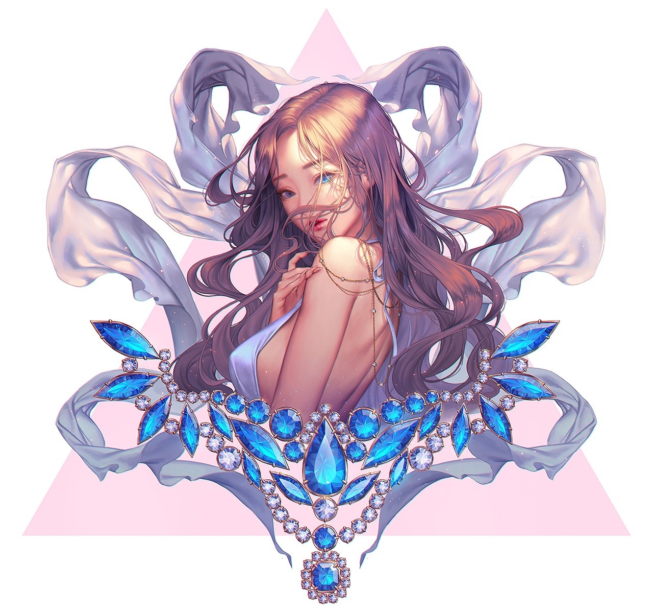 Anime Brunette Lovecacao 11x17 Poster