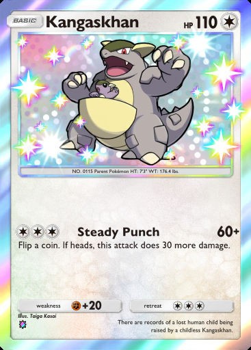 [DIGITAL] Kangaskhan - Shiny Rare - ENG - Pokemon TCG Pocket