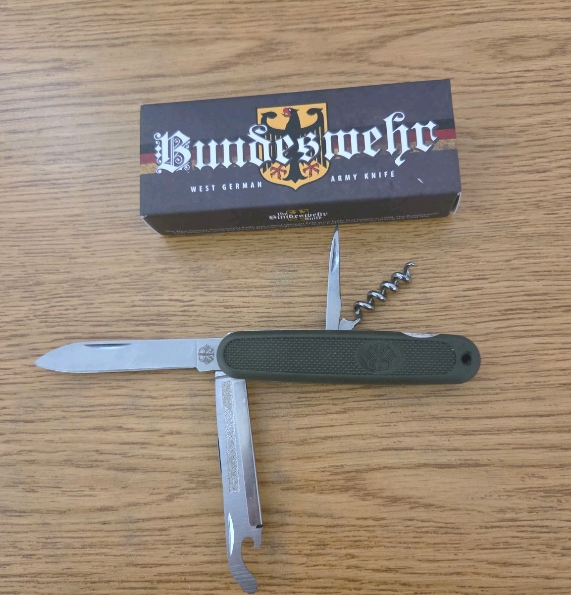 Rite-Edge Bundeswehr German Army Field Knife Camping Multi Tool