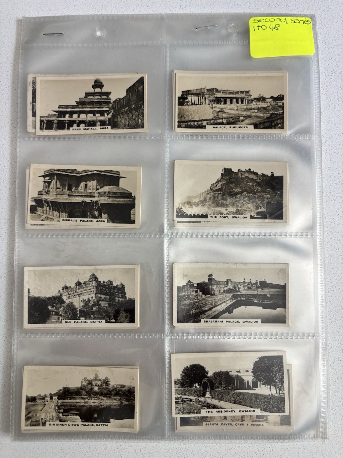 Westminster Cigarette Cards 1926 Indian Empire 2nd Series Complete Set of 48