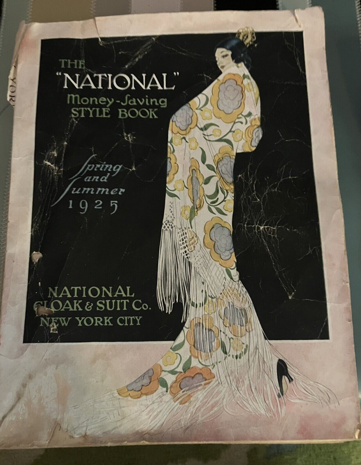 Antique 1925 NATIONAL CLOAK SUIT NY Catalog Spring Summer As Is