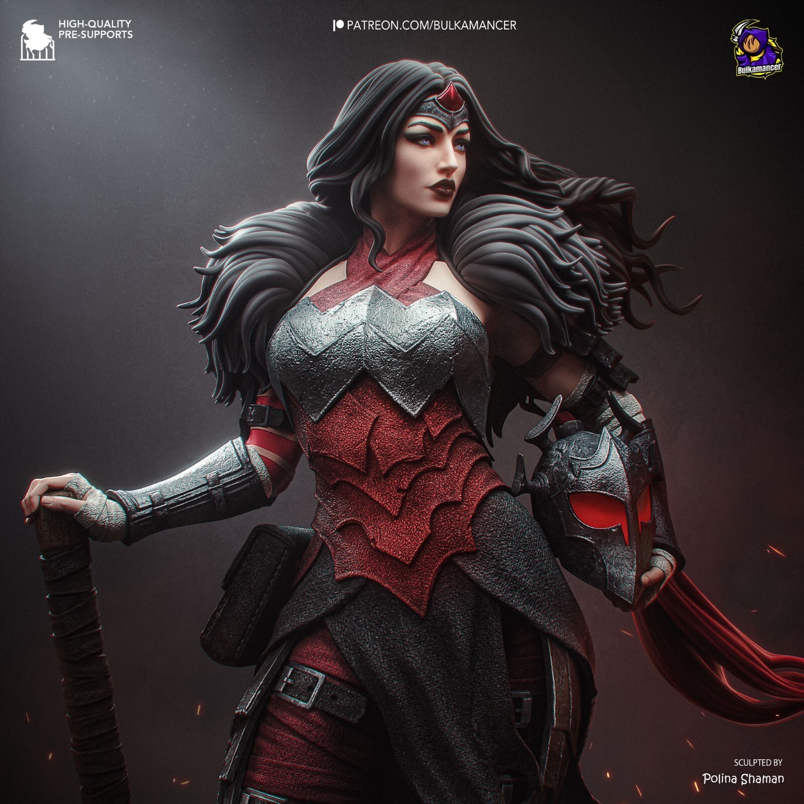 1:8 Absolute Wonder Woman DC Fan Art UNPAINTED Resin Garage Kit