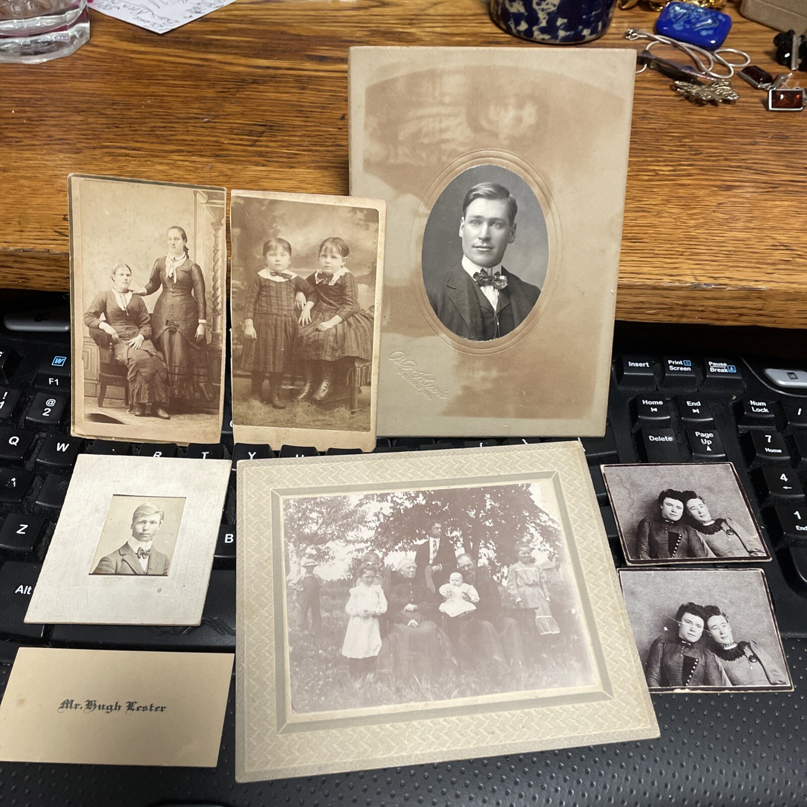 Ephemera Minnesota Photos Women Lester 1880-90\'s Ladies Lot
