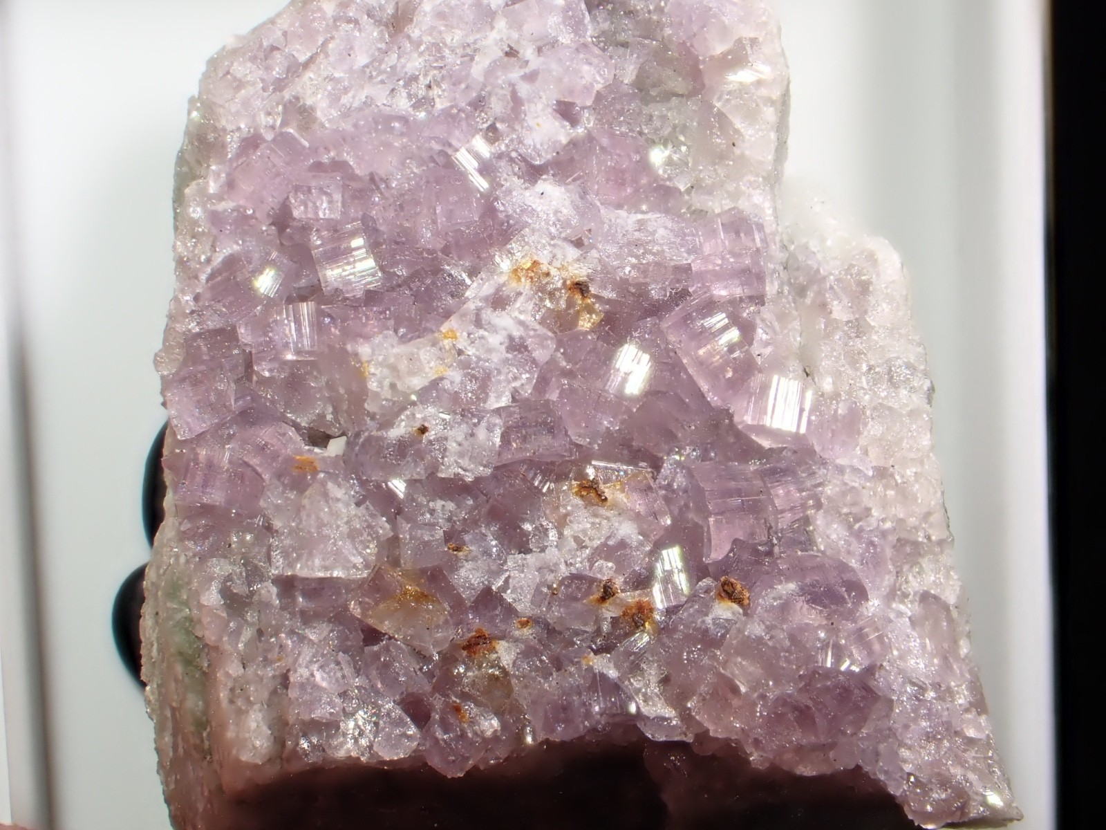 KILLER Purple Fluorapatite Crystals Foote Mine North Carolina Ex Jack Eaker