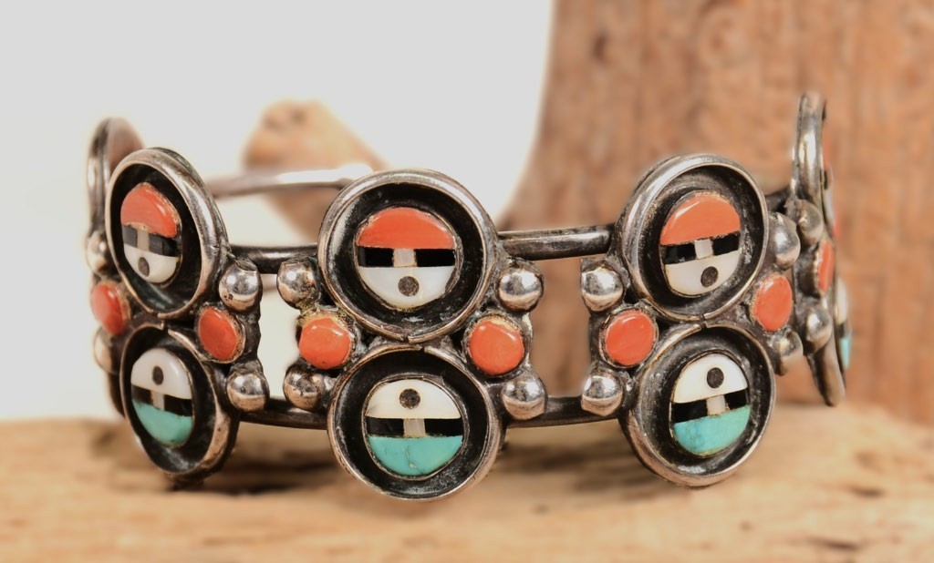 Zuni Sunface Bracelet