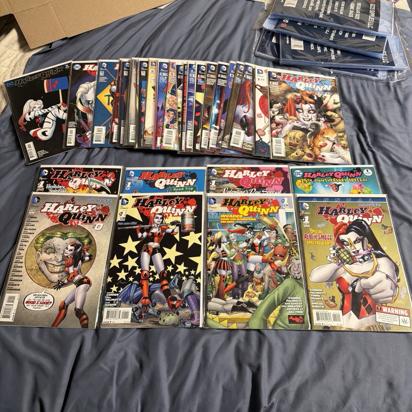 Dc Comics New 52 Harley Quinn #0 #1-30 + Annual SDCC Special + Specials NM DCU Dc Comics New 52 Harley Quinn #0 #1-30 + Annual SDCC Special + Specials NM DCU