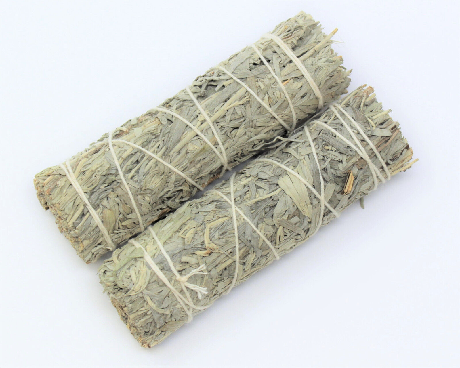 Blue Sage Smudge Stick: 2 Wand Pack (Herb, House Cleansing Negativity Removal)