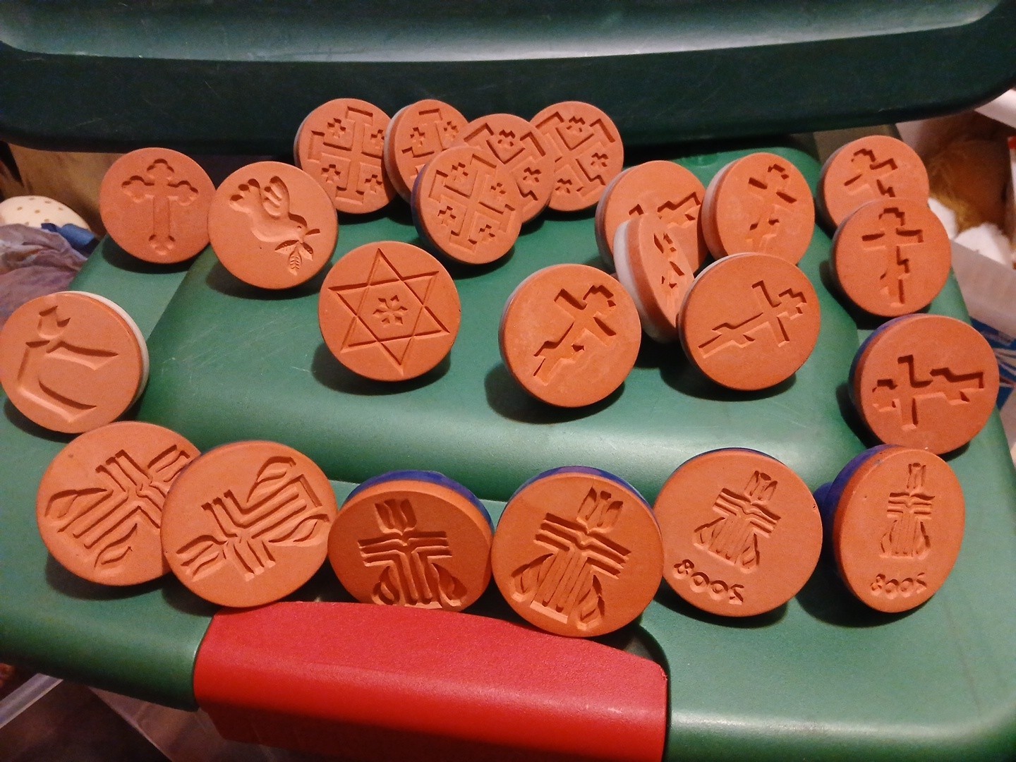 RYCRAFT Cookie Stamp Terra Cotta 2\