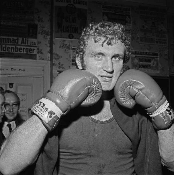 Hungarian born British boxer Joe Bugner UK 17th February 1972 Old Photo
